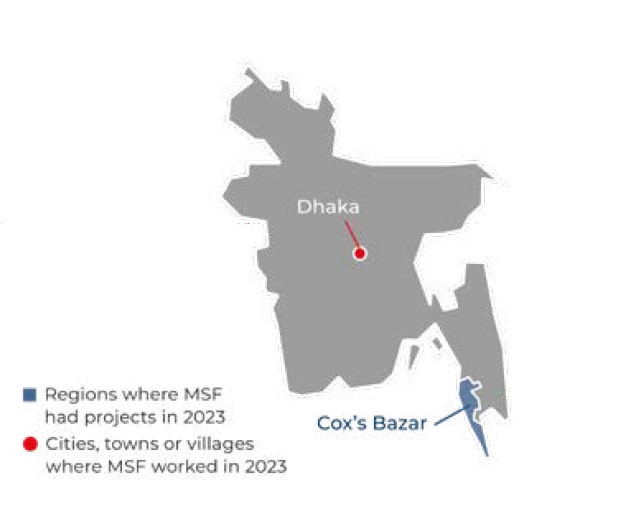 MSF acties in Bangladesh