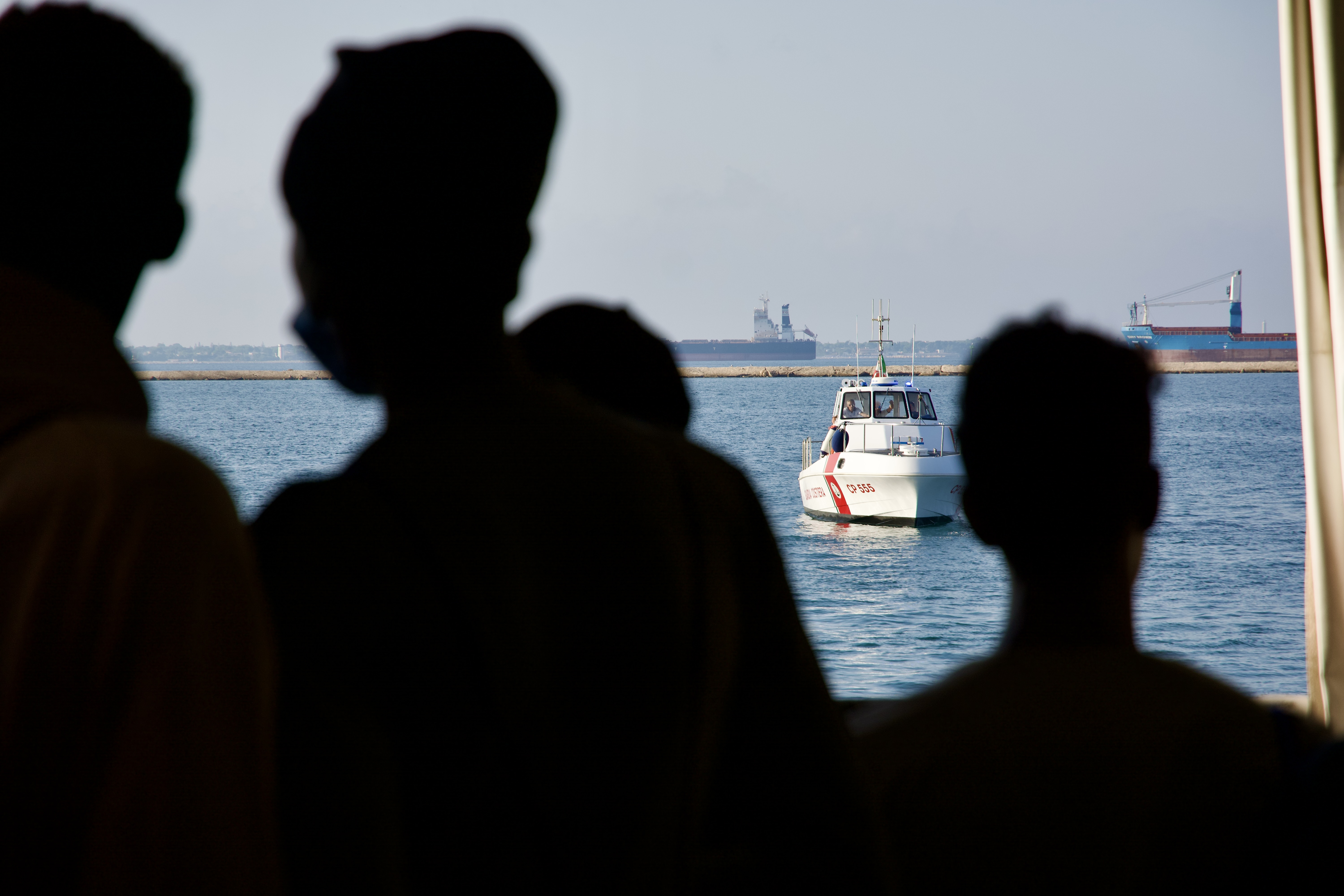 People who had to flee by sea