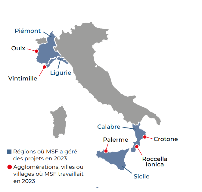 carte Italie