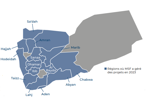 carte Yemen