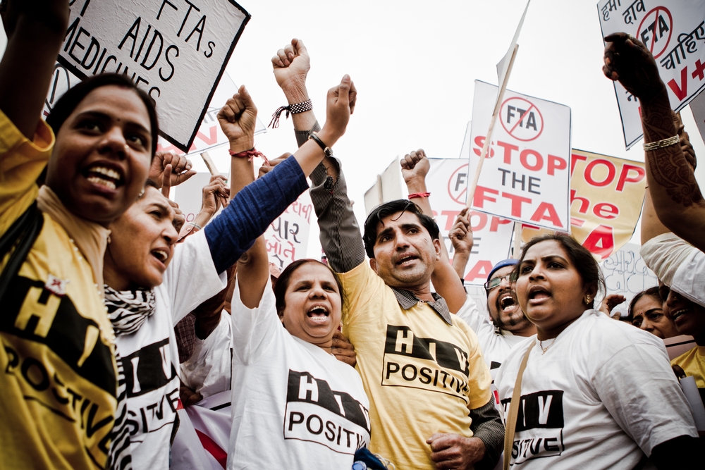 De MSF Access Campaign, de internationale geneesmiddelencampagne van Artsen Zonder Grenzen, zet zich voortdurend in voor goede, betaalbare geneesmiddelen en betere diagnostiek. © Rico Gustav/APN+