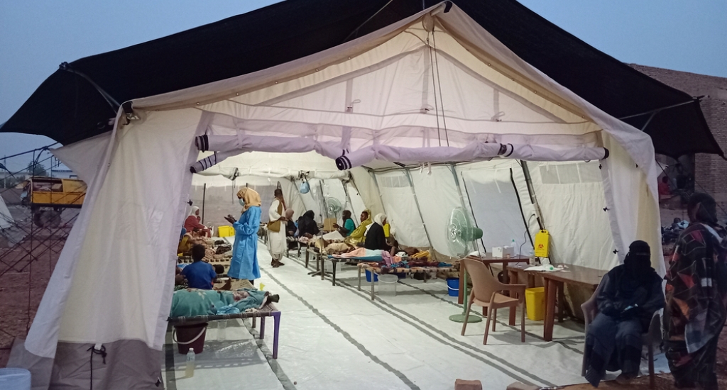 Intervention de MSF contre le choléra au Soudan